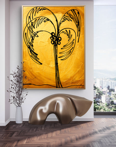 Gold - Palm Tree
