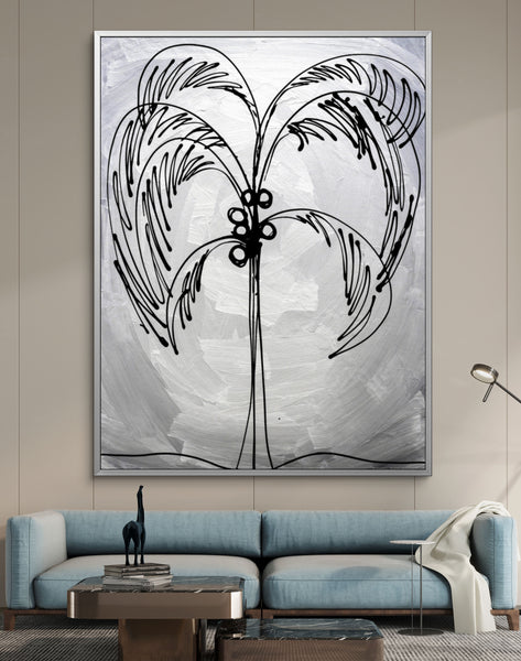 Silver - Palm Tree