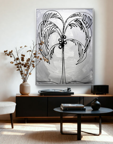 Silver - Palm Tree