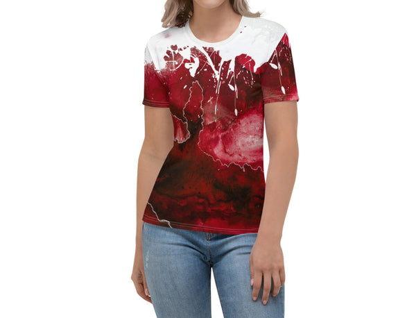 Women's T-shirt "Crimson Sky 3"