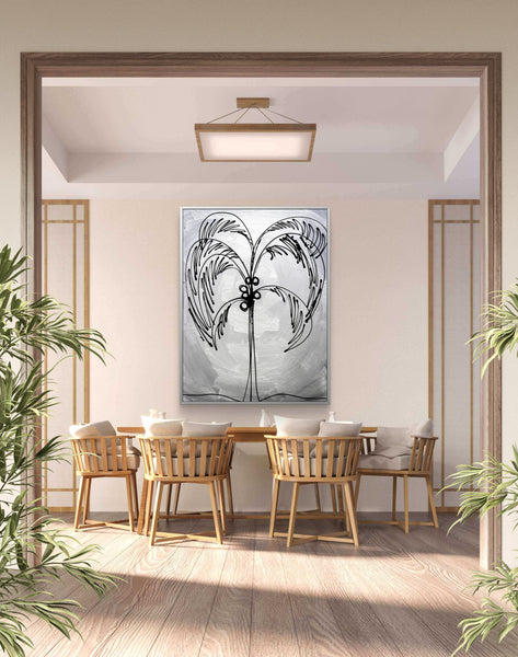 Silver - Palm Tree