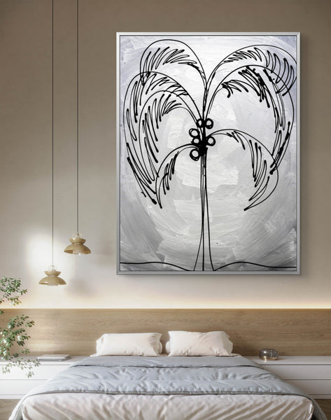 Silver - Palm Tree