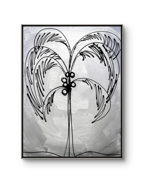 Silver - Palm Tree