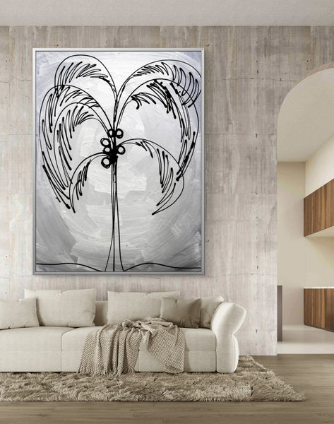Silver - Palm Tree