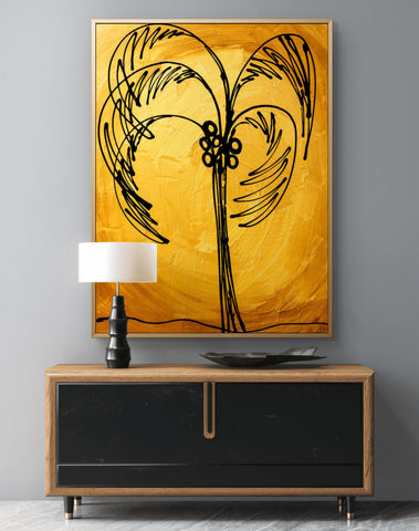 Gold - Palm Tree