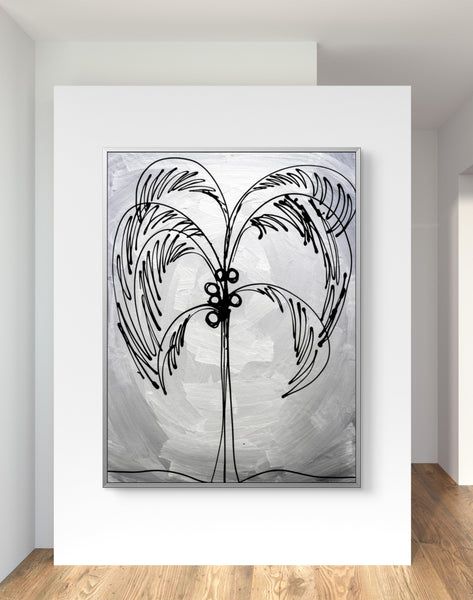 Silver - Palm Tree