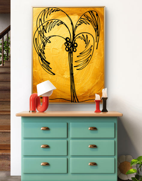 Gold - Palm Tree