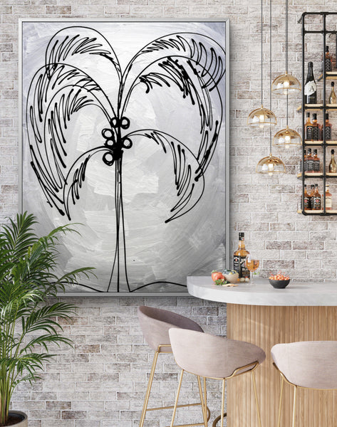 Silver - Palm Tree