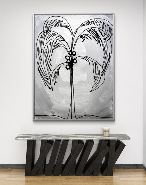 Silver - Palm Tree