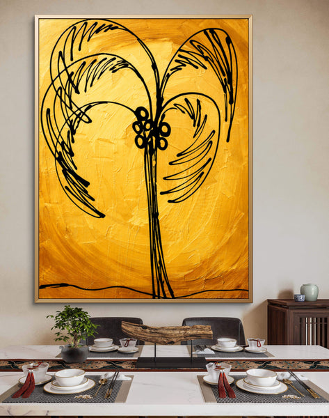 Gold - Palm Tree