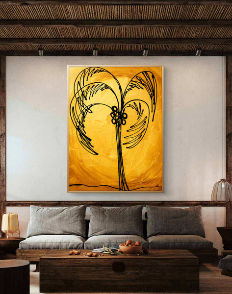Gold - Palm Tree
