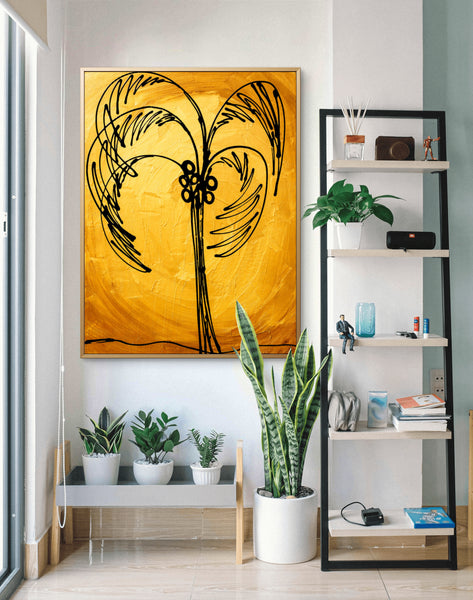 Gold - Palm Tree
