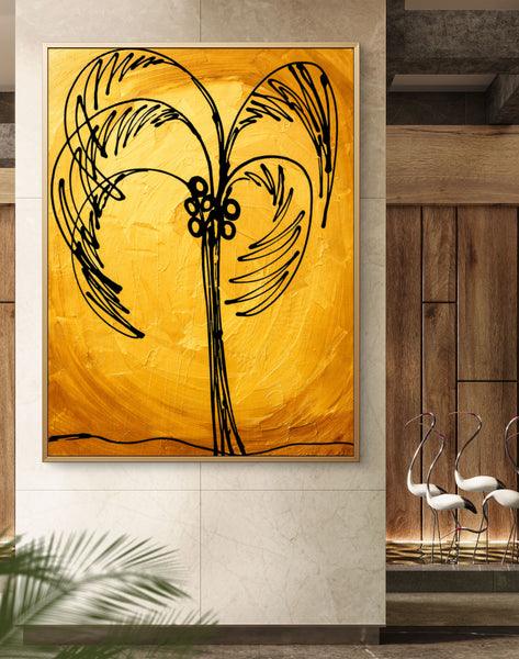Gold - Palm Tree
