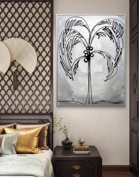 Silver - Palm Tree