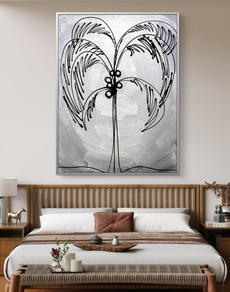 Silver - Palm Tree