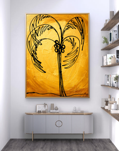 Gold - Palm Tree