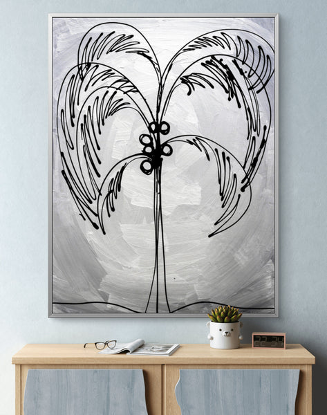 Silver - Palm Tree