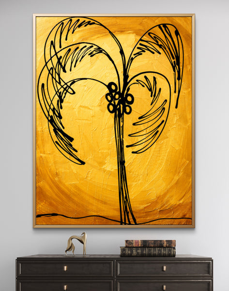 Gold - Palm Tree
