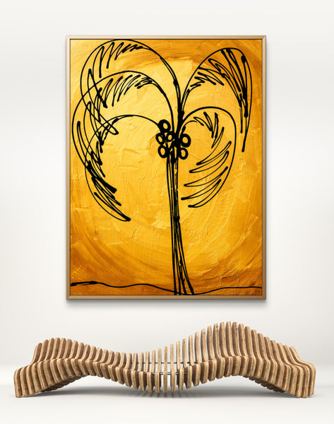 Gold - Palm Tree