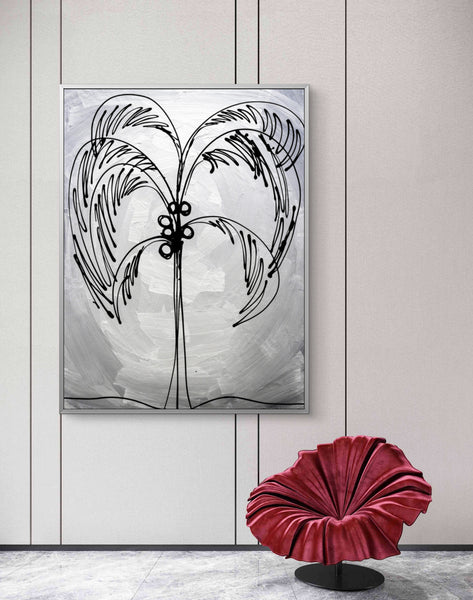 Silver - Palm Tree