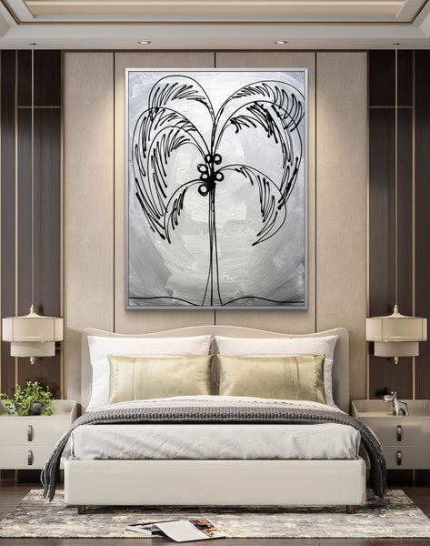 Silver - Palm Tree