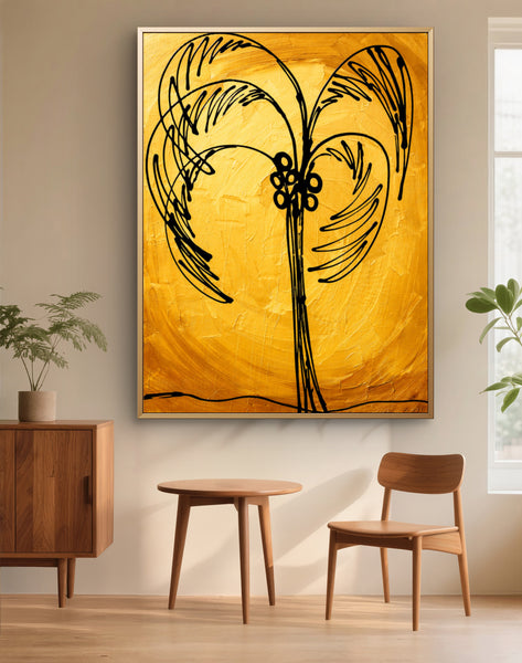 Gold - Palm Tree