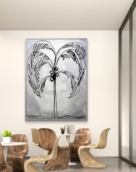 Silver - Palm Tree