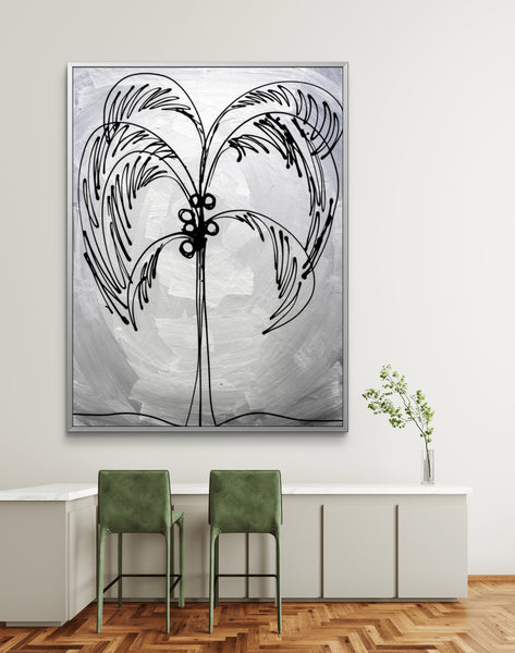 Silver - Palm Tree