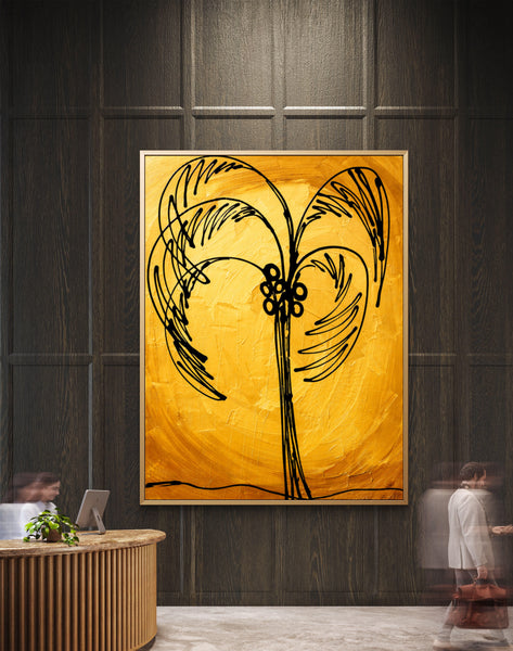 Gold - Palm Tree