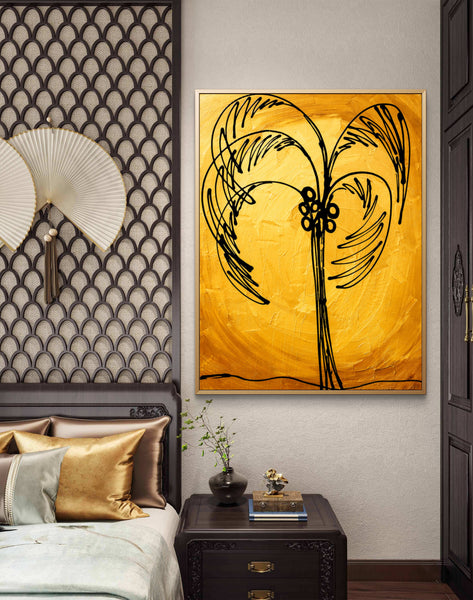 Gold - Palm Tree