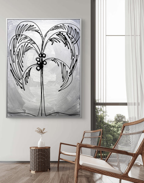 Silver - Palm Tree