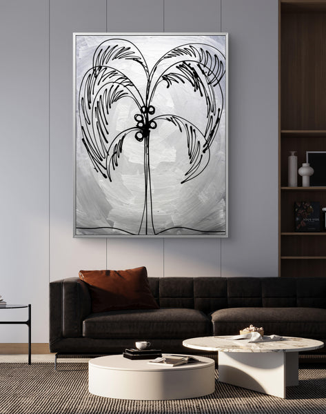 Silver - Palm Tree