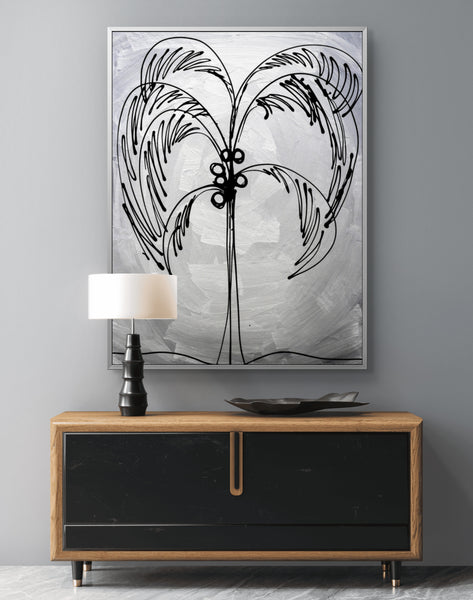 Silver - Palm Tree
