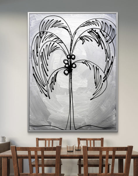 Silver - Palm Tree