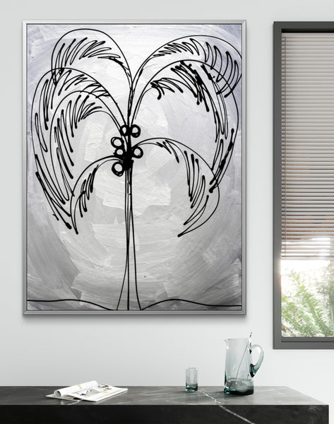 Silver - Palm Tree