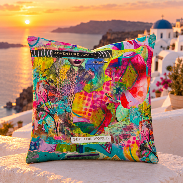 Santorini sunset - Adventure Awaits