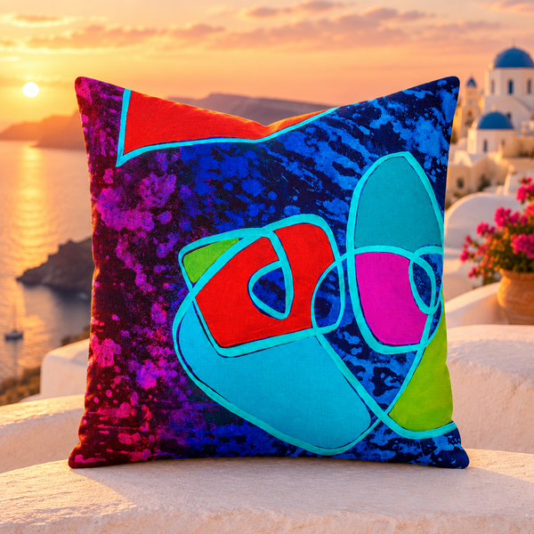 Santorini sunset - Happy