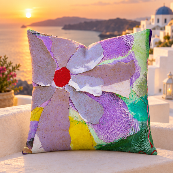 Santorini sunset - Modern Flower (v2 pose)