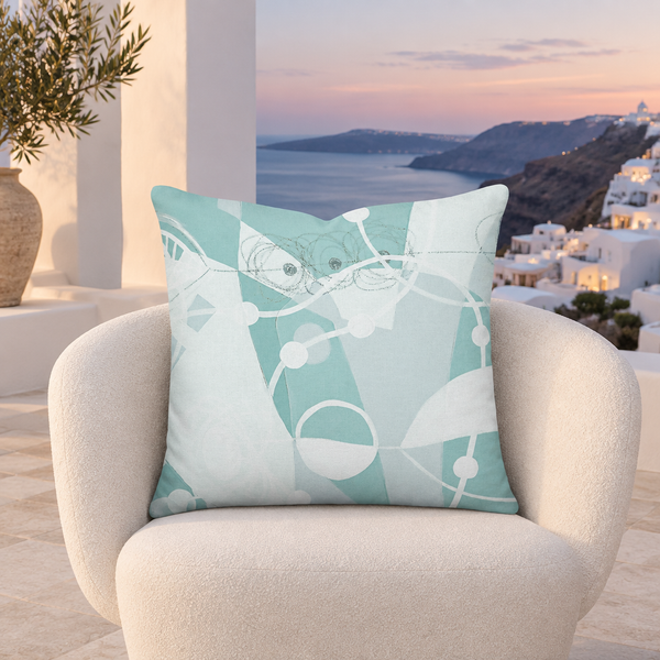 Sheltered modern loggia