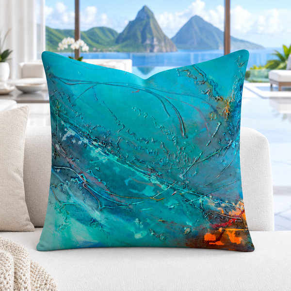 St. Lucia bright cool-white modern luxury resort suite - Complete Serenity 2