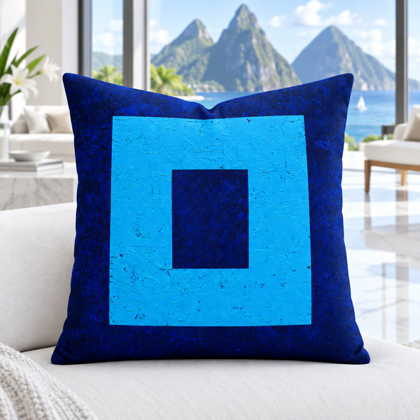 St. Lucia bright cool-white modern luxury resort suite - Deep Waters