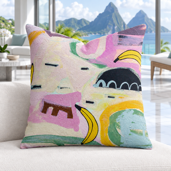 St. Lucia bright cool-white modern luxury resort suite - Going Bananas