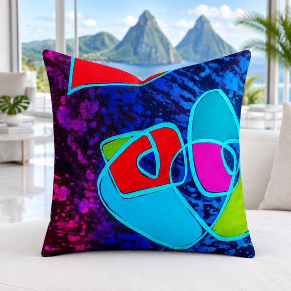St. Lucia bright cool-white modern luxury resort suite - Happy