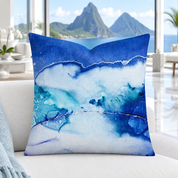 St. Lucia bright cool-white modern luxury resort suite - Storm 2