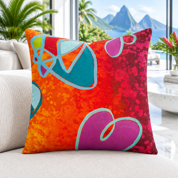 St. Lucia bright cool-white modern luxury resort villa - Happy 4