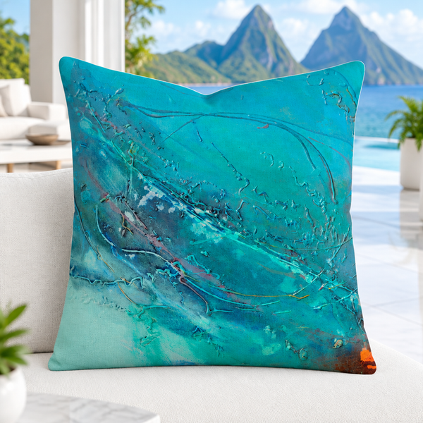 St. Lucia resort suite, closer-up - Complete Serenity 2 (22")