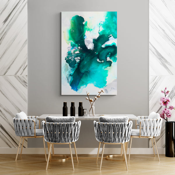 Abstract Wall Art - Tropical Waters 2B