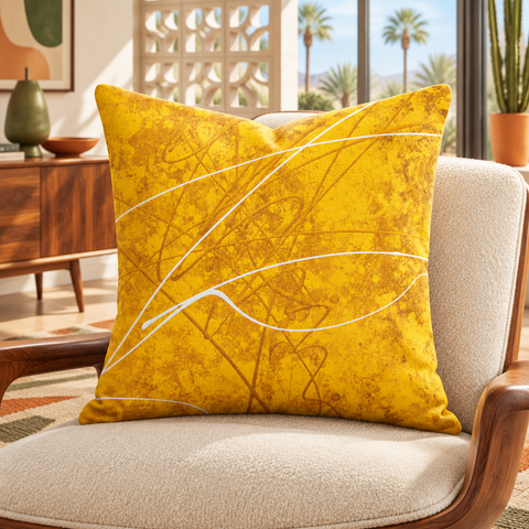 Sunny Day in a Palm Springs mid-century room