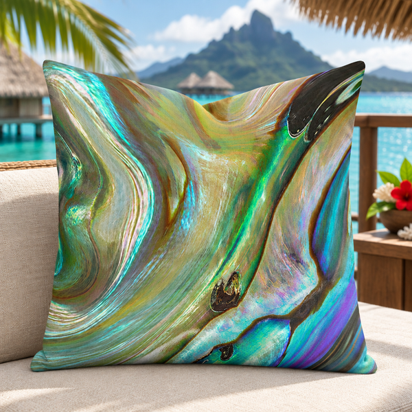 Tahiti overwater villa, closer up - Rainbow Pearl