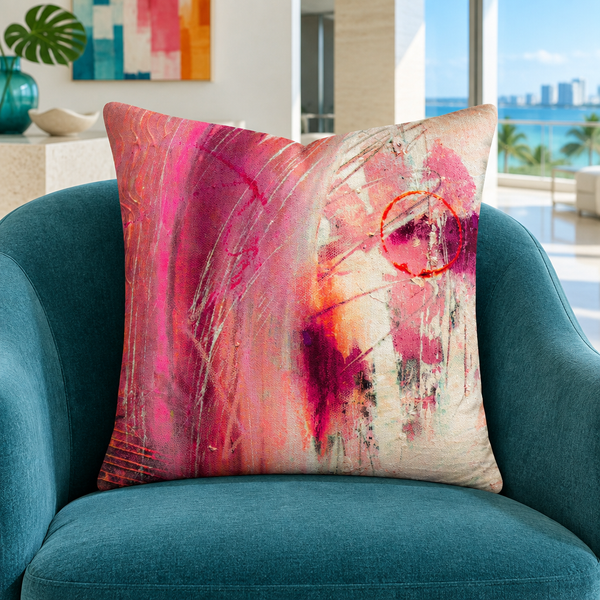 Teal-chair Miami room